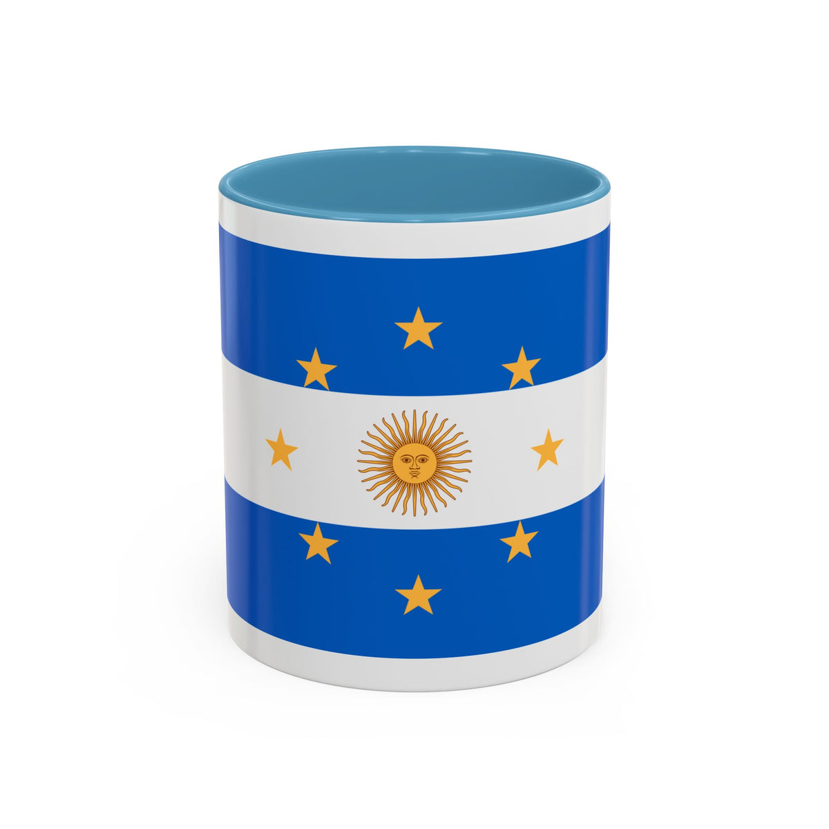 Navy Jack of Argentina 1818 - Accent Coffee Mug