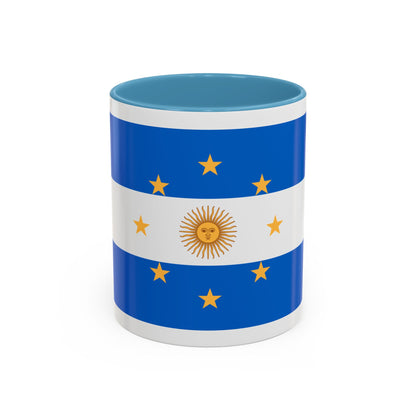Navy Jack of Argentina 1818 - Accent Coffee Mug