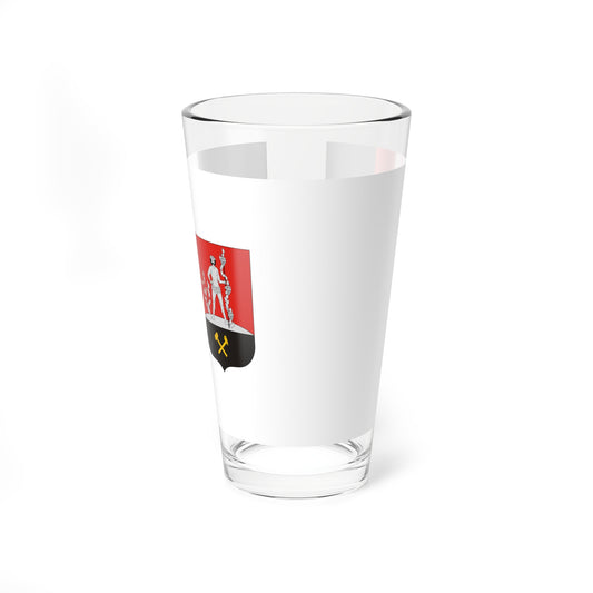 Flag of Komlo (Hungary) Pint Glass 16oz