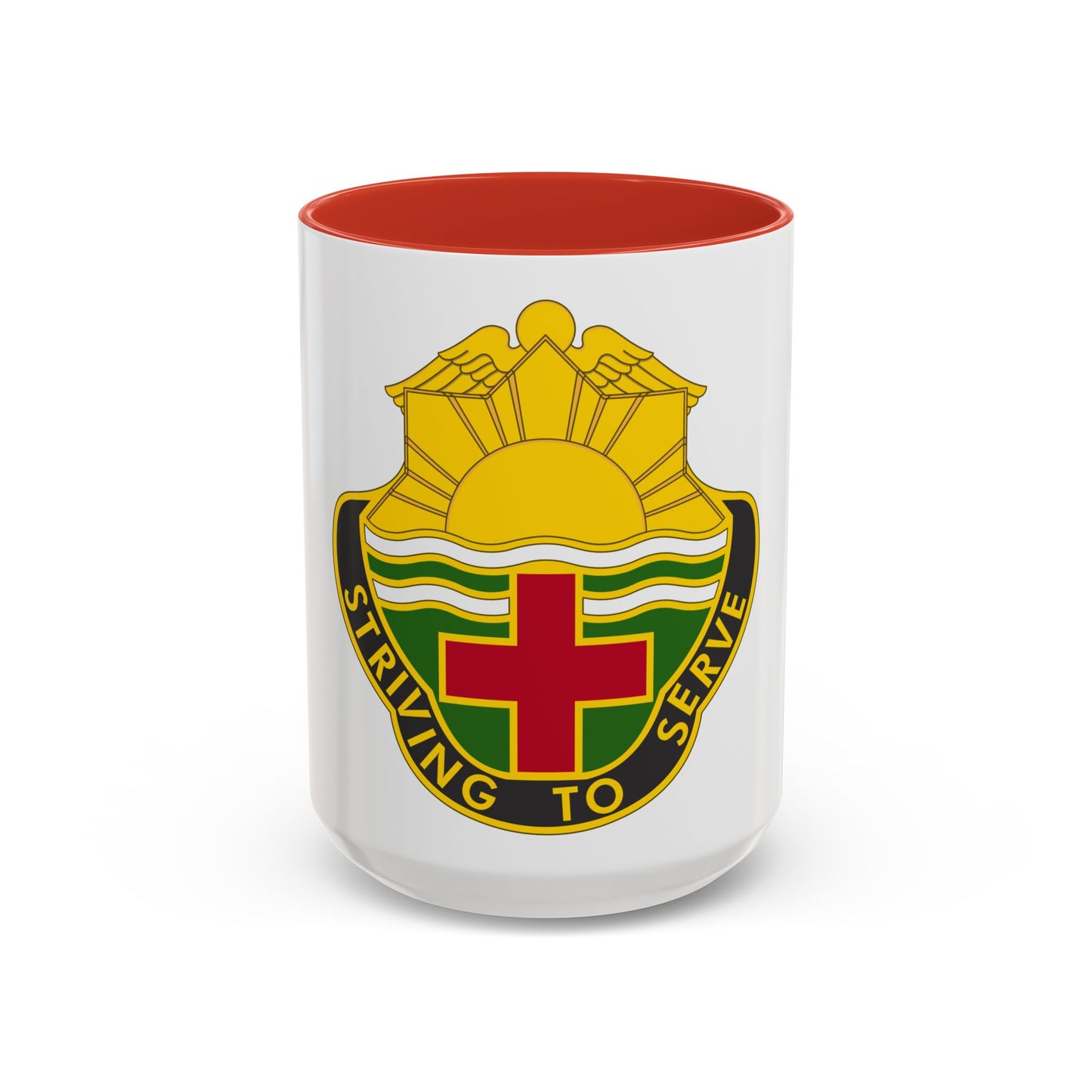 73 Field Hospital (U.S. Army) Accent Coffee Mug