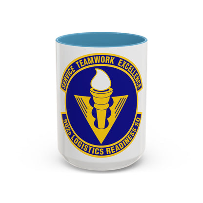 902d Logistics Readiness Squadron (U.S. Air Force) Accent Coffee Mug