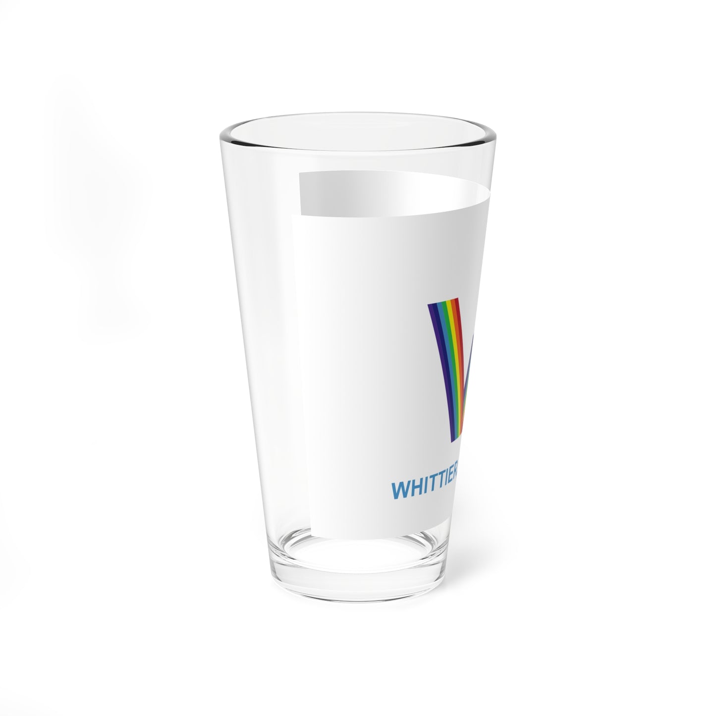 Flag of Whittier, California - Pint Glass 16oz