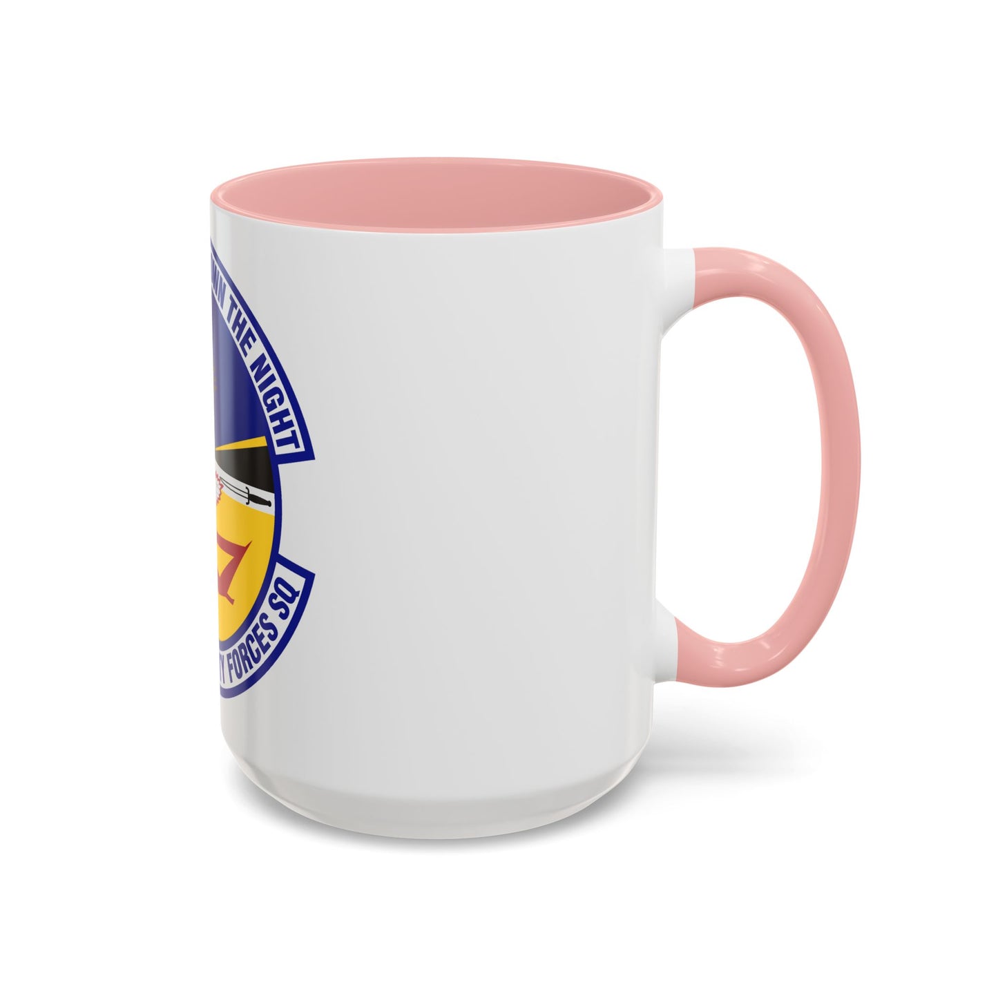 332d Expeditionary Security Forces Squadron (U.S. Air Force) Accent Coffee Mug