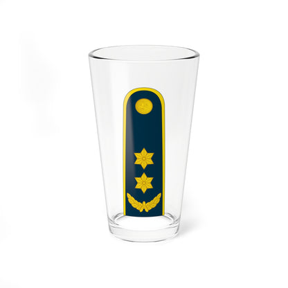 17 Lithuania Air Force LTC (Lithuania) (Military Rank) Pint Glass 16oz