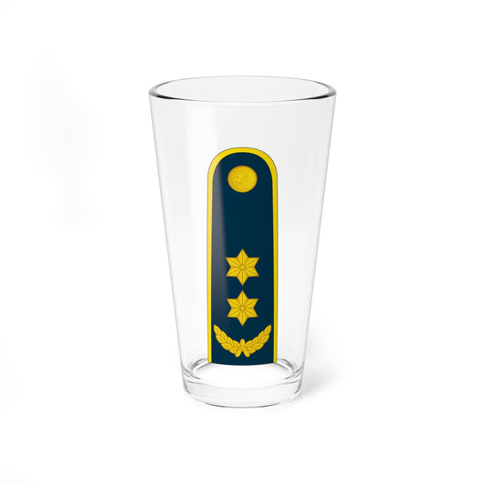 17 Lithuania Air Force LTC (Lithuania) (Military Rank) Pint Glass 16oz