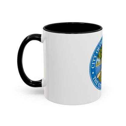 Seal of Orlando Florida - Accent Coffee Mug