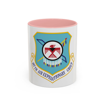 407th Air Expeditionary Group (U.S. Air Force) Accent Coffee Mug