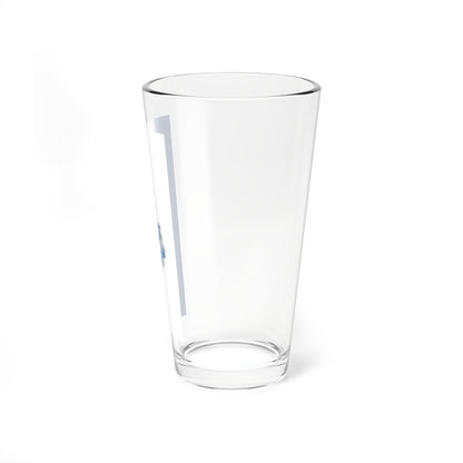 Flag of Hajdunanas vertical (Hungary) Pint Glass 16oz