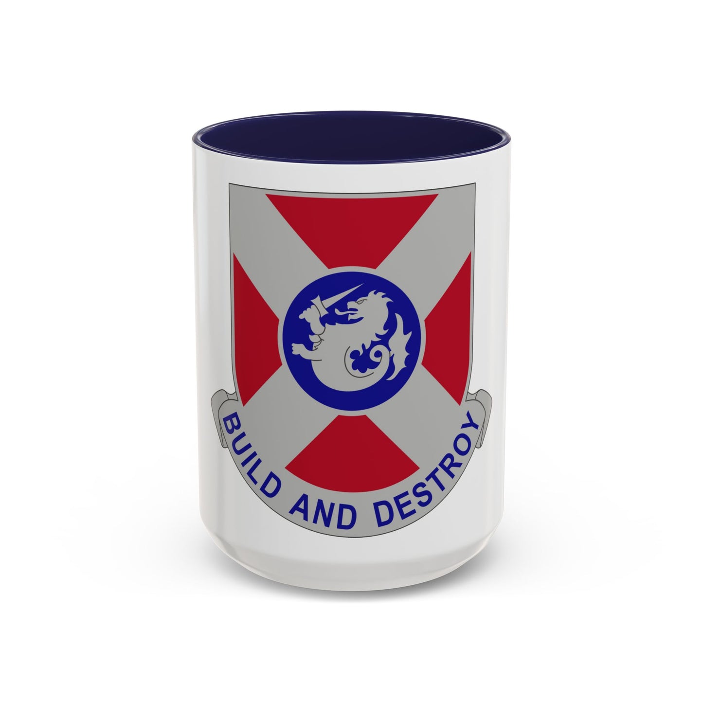391 Engineer Battalion (U.S. Army) Accent Coffee Mug
