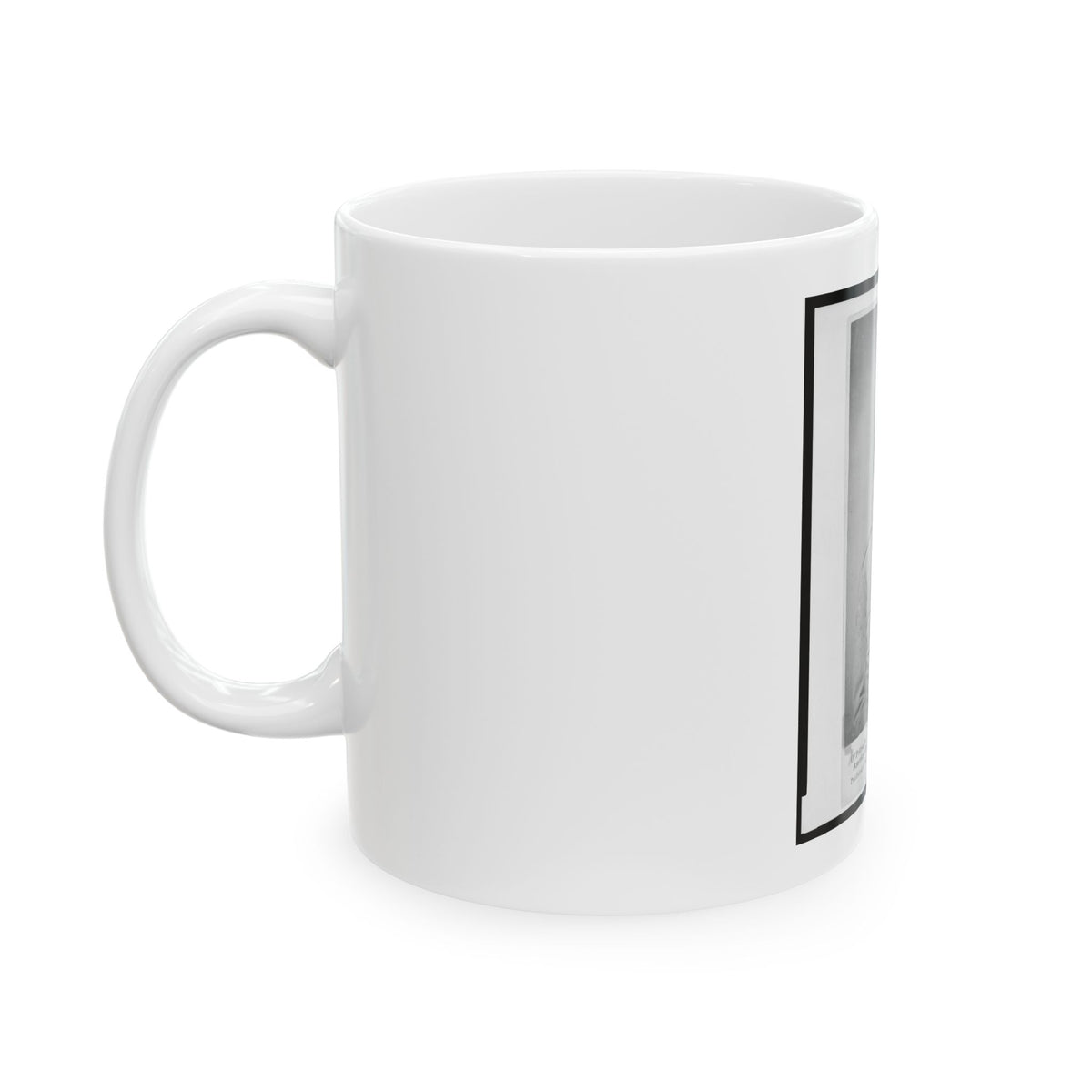 Nick Biddle,  Of Pottsville, Pa., The First Man Wounded In The Great American Rebellion,  Baltimore, April 18, 1861 (U.S. Civil War) White Coffee Mug