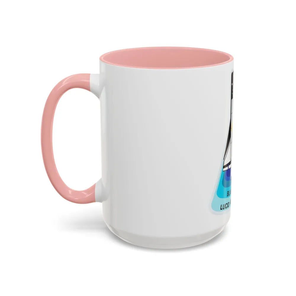 STS 43 (NASA) Accent Coffee Mug-Go Mug Yourself