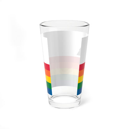 Flag of Santa Cruz County California (United States) Pint Glass 16oz