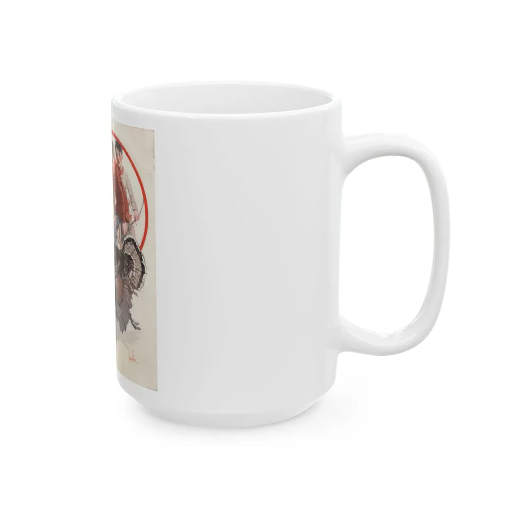 Cruel Intentions, magazine cover, circa 1922 - White Coffee Mug-Go Mug Yourself