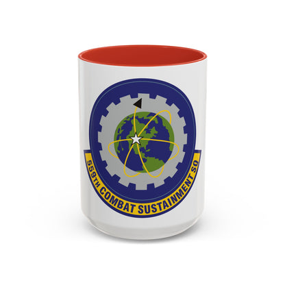 559th Combat Sustainment Squadron (U.S. Air Force) Accent Coffee Mug