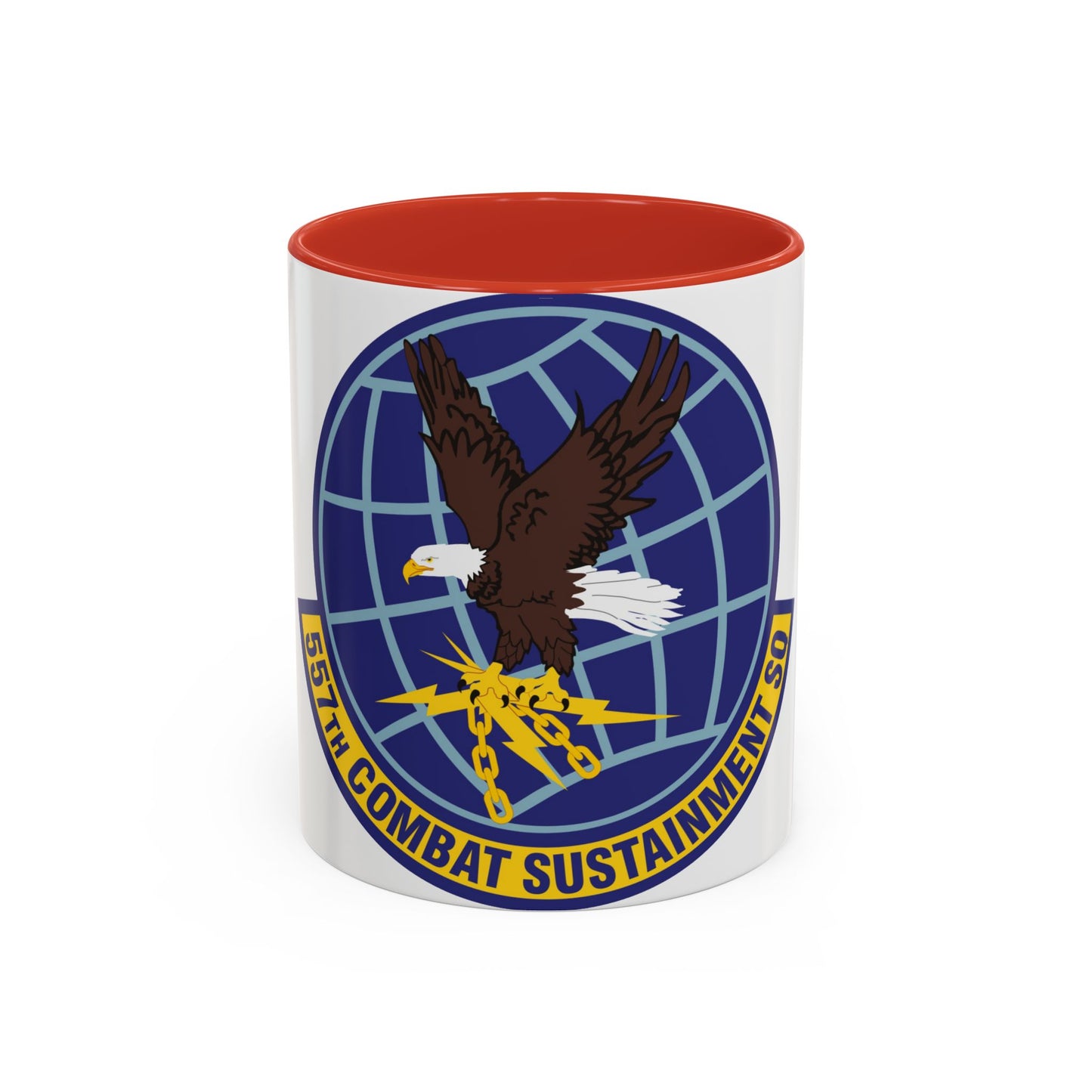 557th Combat Sustainment Squadron (U.S. Air Force) Accent Coffee Mug