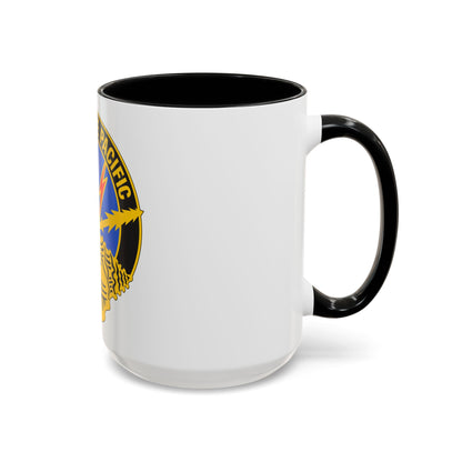 516th Signal Brigade (U.S. Army) Accent Coffee Mug