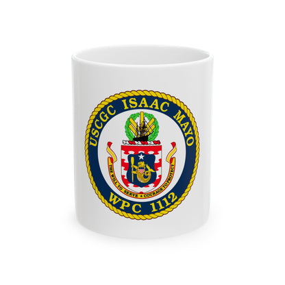 USCGC Isaac Mayo WPC 1112 (U.S. Coast Guard) White Coffee Mug