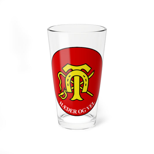 Emblem for the I-TRR (Denmark) (Coat of Arms) Pint Glass 16oz