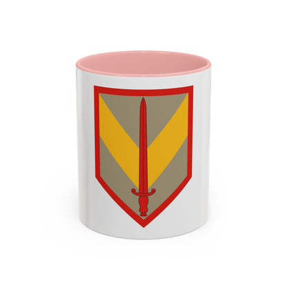1 Sustainment Brigade (U.S. Army) Accent Coffee Mug