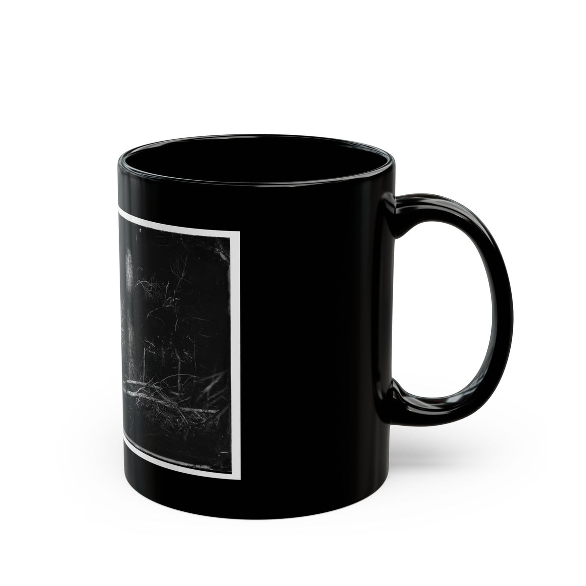 Morris Island, South Carolina 002 (U.S. Civil War) Black Coffee Mug