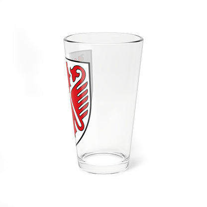 DEU Braunschweig heraldic COA (Germany) (Coat of Arms) Pint Glass 16oz