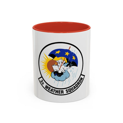 3 Weather Squadron ACC (U.S. Air Force) Accent Coffee Mug