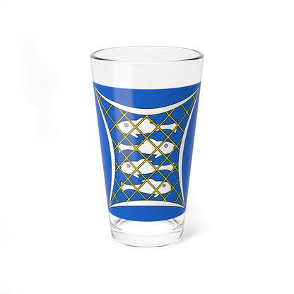 CHE Niederuster Flag (Switzerland) Pint Glass 16oz