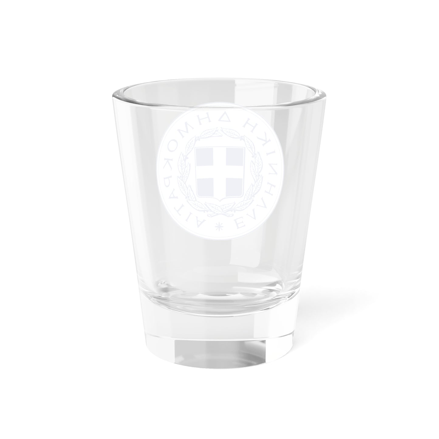 Great Seal of the State Greece (Greece) (Coat of Arms) Shot Glass 1.5oz