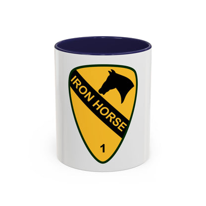 1st Brigade Combat Team 1st Cavalry Division (U.S. Army) Accent Coffee Mug