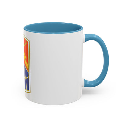 160 Signal Brigade 3 (U.S. Army) Accent Coffee Mug