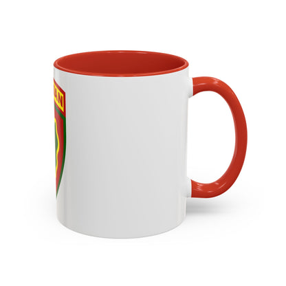 Hawaiian Division (U.S. Army) Accent Coffee Mug