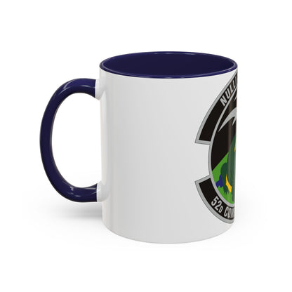 52d Combat Communications Squadron (U.S. Air Force) Accent Coffee Mug