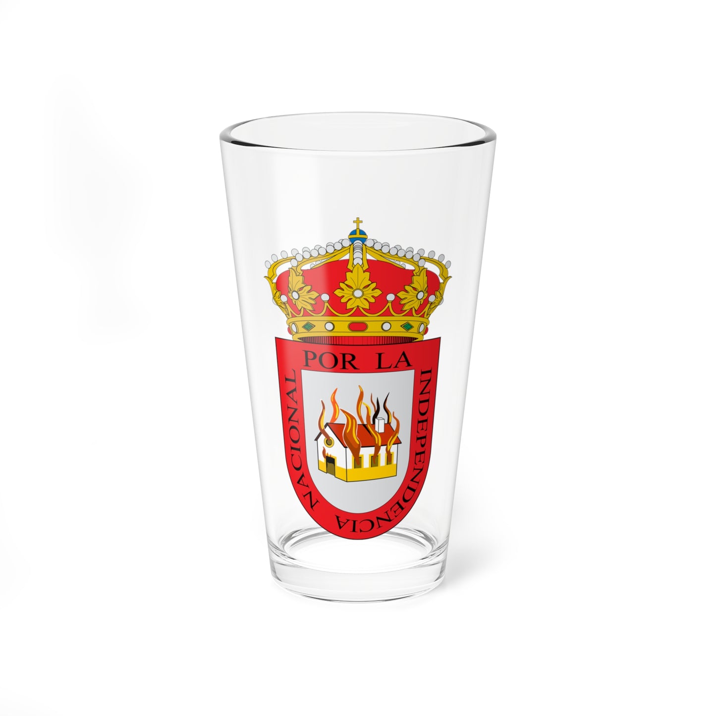 Escudo de Algodonales (Spain) (Coat of Arms) Pint Glass 16oz