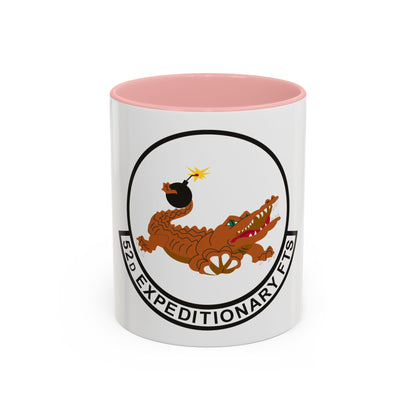 52d Expeditionary Flying Training Squadron (U.S. Air Force) Accent Coffee Mug