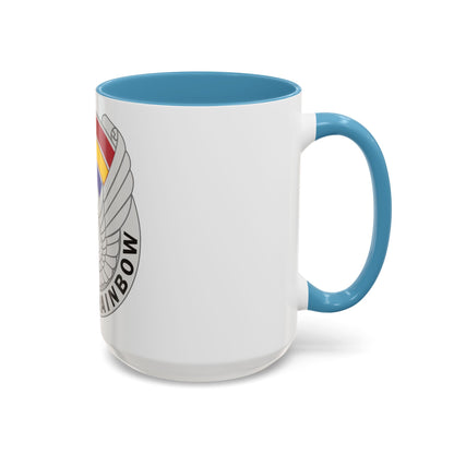 142 Aviation Regiment (U.S. Army) Accent Coffee Mug