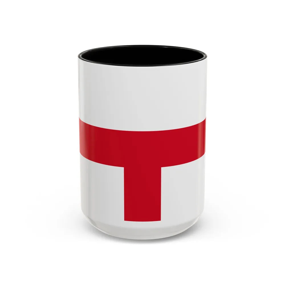 Flag of Kirkop Malta - Accent Coffee Mug-15oz-Black-Go Mug Yourself