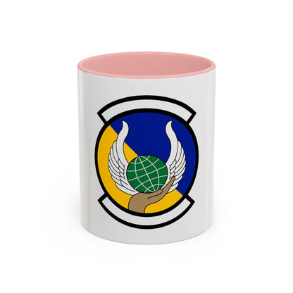 374 Force Support Squadron PACAF (U.S. Air Force) Accent Coffee Mug