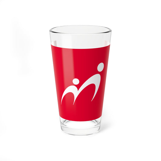 Flag of Miyoshi Hiroshima (Japan) Pint Glass 16oz