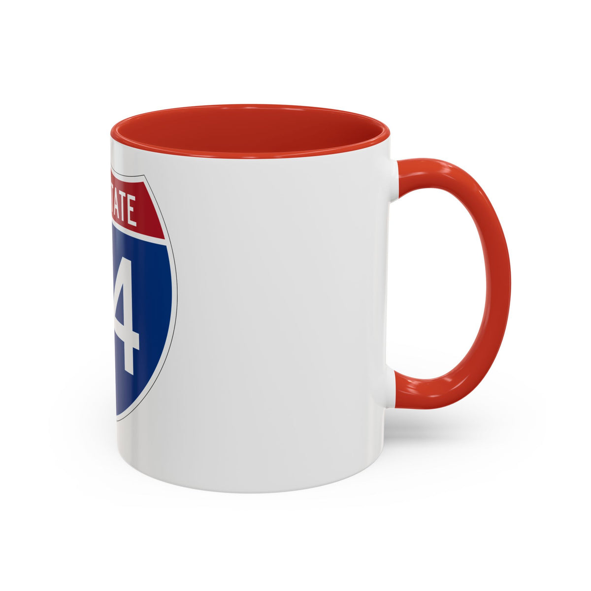 Interstate 64 (U.S. Highways) Accent Coffee Mug