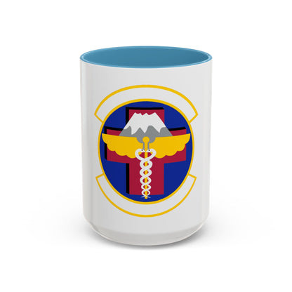 374 Healthcare Operations Squadron (U.S. Air Force) Accent Coffee Mug