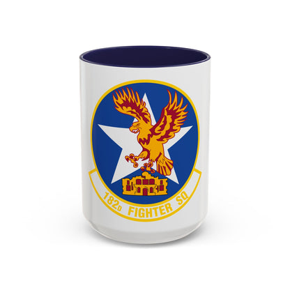 182 Fighter Squadron (U.S. Air Force) Accent Coffee Mug