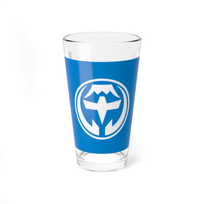 Flag of Narusawa Yamanashi (Japan) Pint Glass 16oz