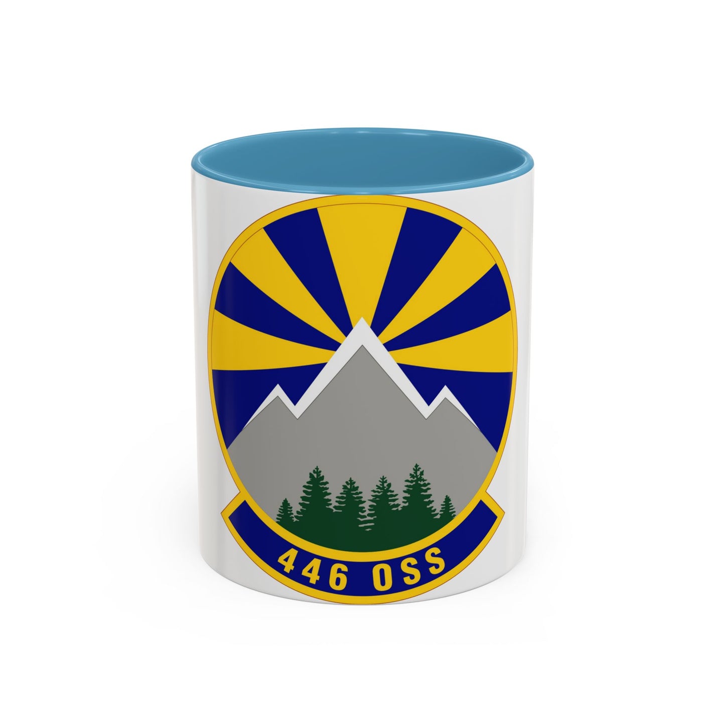 446 Operations Support Squadron (U.S. Air Force) Accent Coffee Mug