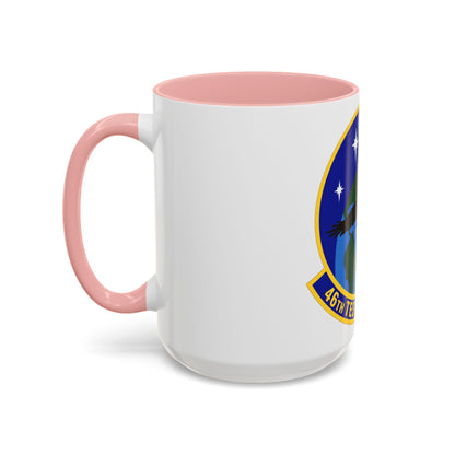 46th Test Squadron (U.S. Air Force) Accent Coffee Mug