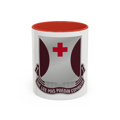 70 Medical Battalion (U.S. Army) Accent Coffee Mug