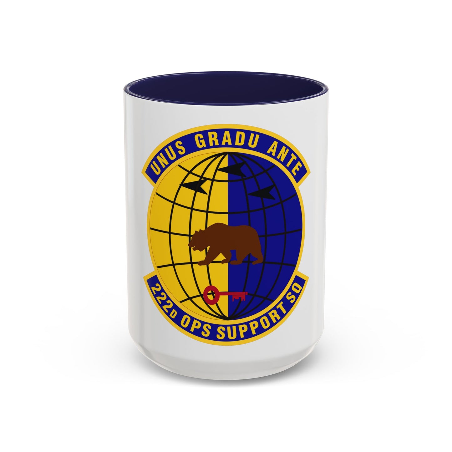 222d Operations Support Squadron (U.S. Air Force) Accent Coffee Mug