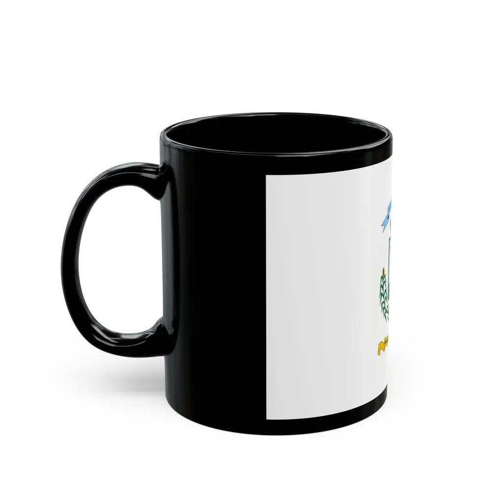 Flag of Alajuela Province Costa Rica - Black Coffee Mug-Go Mug Yourself