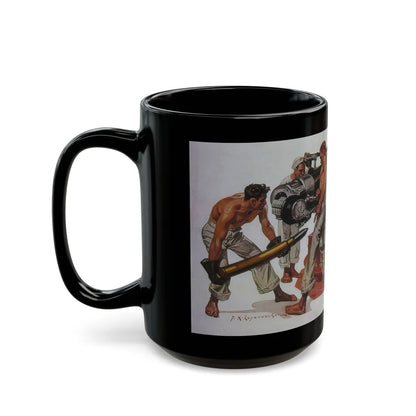 Come Across - Black Coffee Mug-Go Mug Yourself