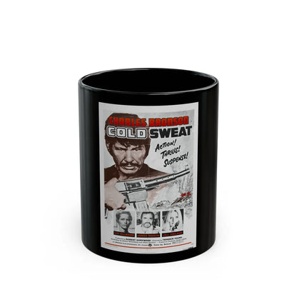 COLD SWEAT 1970 Movie Poster - Black Coffee Mug-11oz-Go Mug Yourself