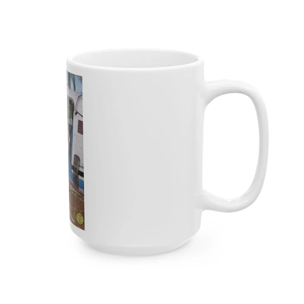 Suzanna Leigh #43 - Mag. Cover (Vintage Female Icon) White Coffee Mug-Go Mug Yourself